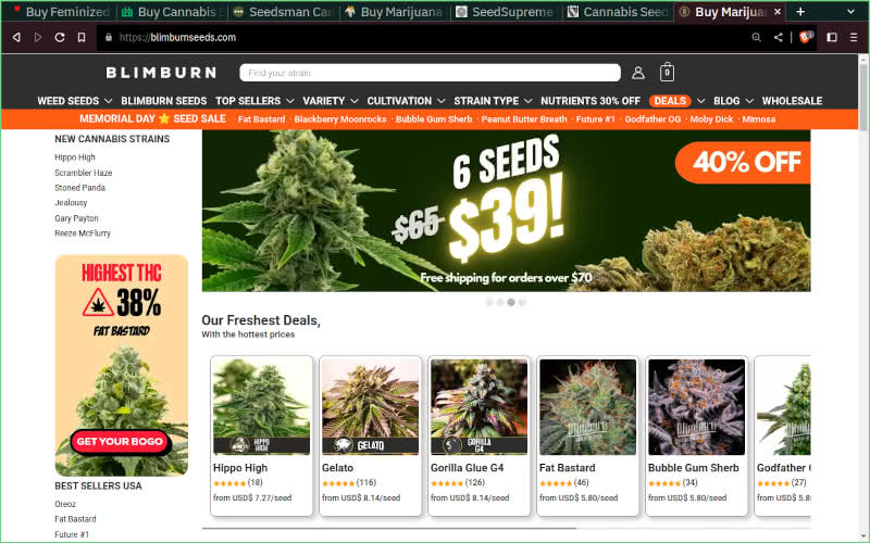 Blimburn seed bank website review