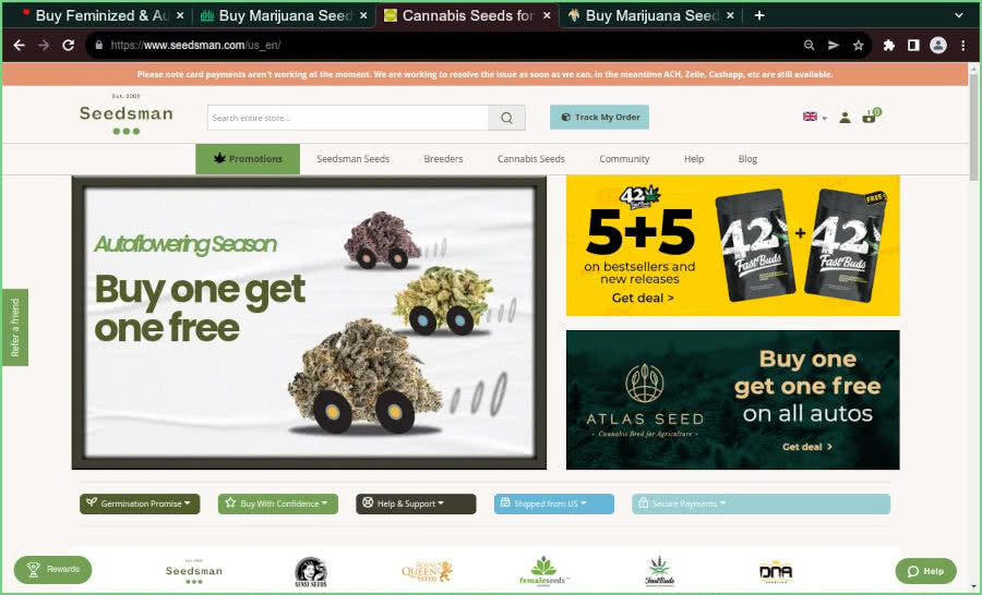 Seedsman Review